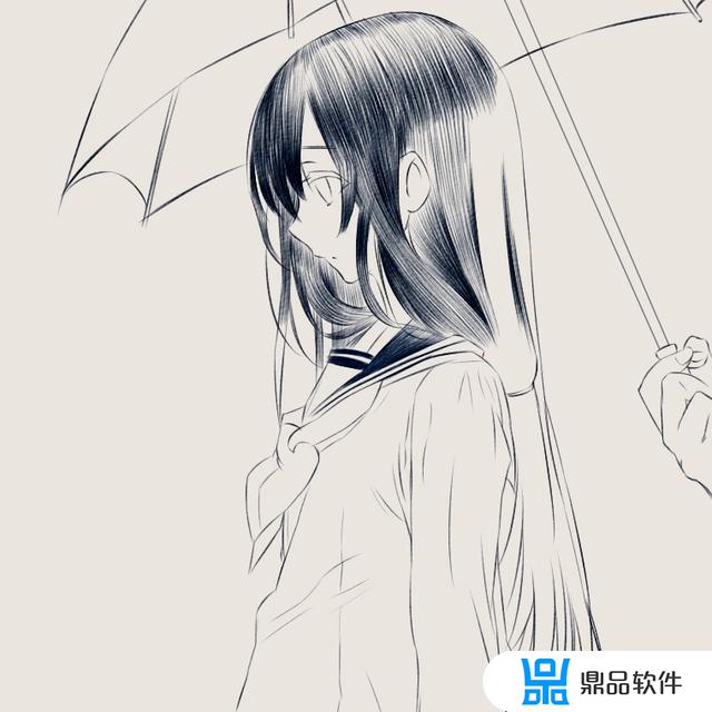 抖音里的雨伞姑娘怎么画(抖音里的雨伞姑娘怎么画的)