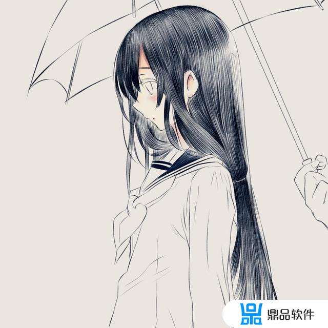 抖音里的雨伞姑娘怎么画(抖音里的雨伞姑娘怎么画的)