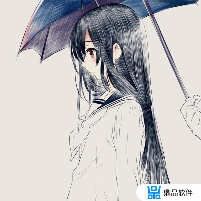 抖音里的雨伞姑娘怎么画(抖音里的雨伞姑娘怎么画的)