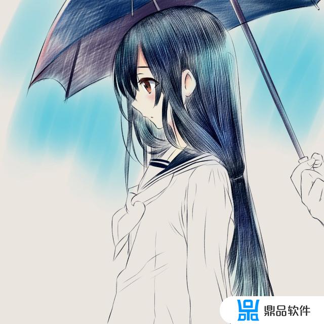 抖音里的雨伞姑娘怎么画(抖音里的雨伞姑娘怎么画的)