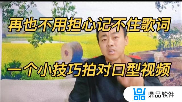 抖音里没歌词怎么拍对口型(抖音里没歌词怎么拍对口型视频)