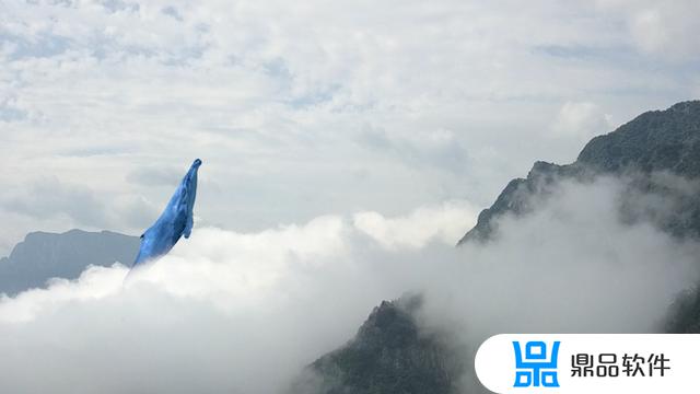 抖音上没有裁剪怎么拍鲸鱼出现(抖音天空有鲸鱼视频怎么做的)