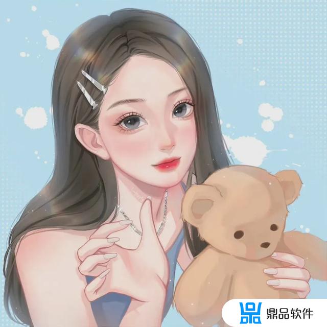 简笔画人物少女抖音(简笔画人物少女抖音图片简单)