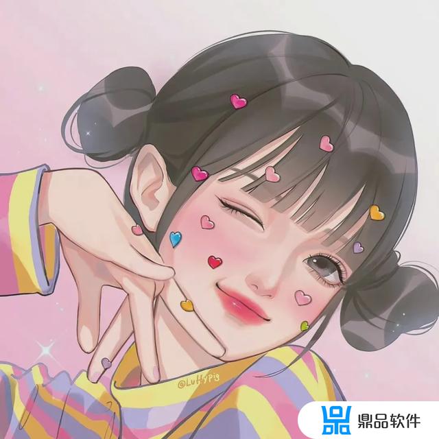 简笔画人物少女抖音(简笔画人物少女抖音图片简单)