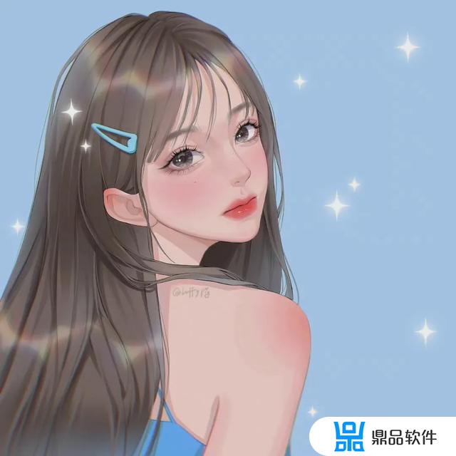 简笔画人物少女抖音(简笔画人物少女抖音图片简单)