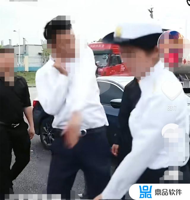 抖音女董事长扮保安被打耳光(抖音美女保安)