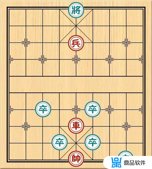 抖音上的象棋残局五卒(抖音里的象棋残局)