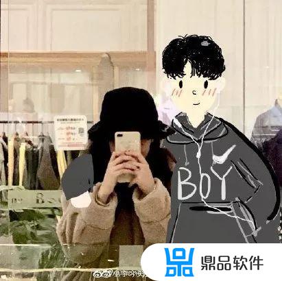 抖音如何把自己的男友画出来(抖音画男朋友简笔画)