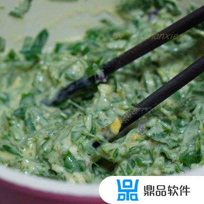 抖音上的野菜饼怎么做(抖音上的饼是怎么做的)