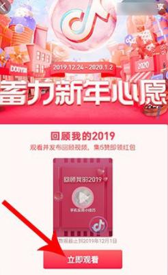 抖音上回顾我的2019怎么看的(抖音如何看2019回顾)