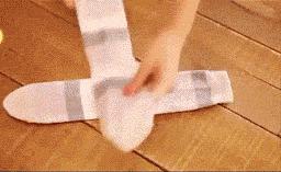 抖音上的袜子是怎么叠的(抖音上的袜子是怎么叠的视频)